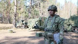 Lieutenant Colonel BenMaher Talks about his unit conducting field exercises Table XVIII