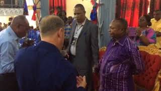 Dr. Rob Enos releases a prophetic word in Congo