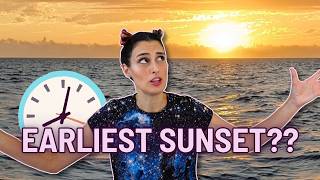 Why the Earliest Sunset Isn’t on the Solstice