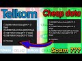 Telkom Cheapest data | Telkom is a scam ? #telkom