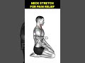 neck stretch fitness exercise homeworkout workout neckexercises painrelief shorts challenge