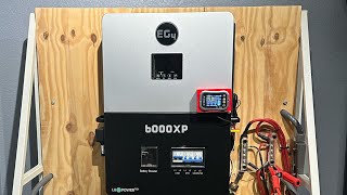 Eg4 6000Xp Powering Oven 4000 watt load test 48v Solar Power System