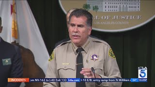 Los Angeles County Sheriff provides update on Monterey Park mass shooting