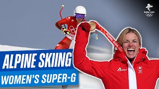 Alpine Skiing - Women's Super-G |Full Replay | #Beijing2022