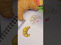 You MUST Color Your CROISSANTS PURPLER #art #drawingtutorial #howtodraw #drawing #tutorial