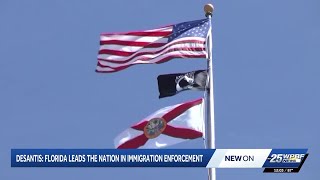 Over 25,000 undocumented immigrants arrested; DeSantis says Florida leads immigration enforcement...