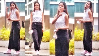 Beautiful Shehnaaz Kaur Gill spotted at Andheri 😍📸