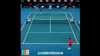 Best Point - David Ferrer VS Simón ( Australian Open 2015)