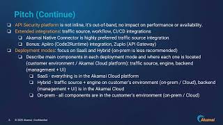 API Security Partner Evaluation Checklist