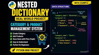Python Mini Project Using Nested Dictionary and Tuples