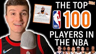 [ASMR] 2024 Top 100 NBA Players 🏀💤