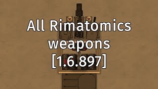 Rimatomics weapons