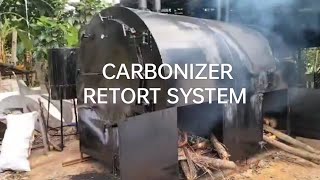 Production of Carbonized Coconut Shell Using Carbonizer Retort System