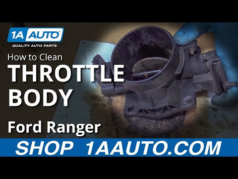 How to Clean Throttle Body 2001 Ford Ranger 4.0L V6 How to Clean Throttle Body 2001 Ford Ranger 4.0L V6