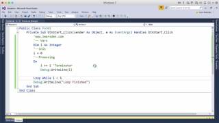 Do Until or Do While - Post Test Loops / Repetition in VB.net