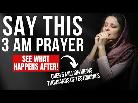 How to Pray When You Wake Up At 3am Powerful Protection Prayer (Christian Motivation)