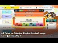 【Taiko no Tatsujin: Rhythm Festival】All songs as of June 6, 2024