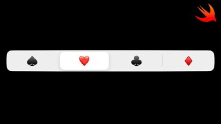 UISegmentedControl - Storyboard & Programmatic - Swift