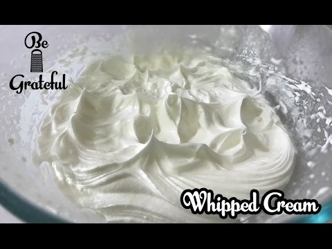 How To Make Whipped Cream From Cream Powder!! How To Make Whipped Cream From Cream Powder!!