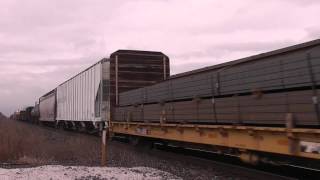 CN 382 east out of Sarnia. March 1 2012