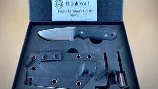 Holtzman's Gorilla Survival - Quick look at their Neck Knife Awesome Find 🔪