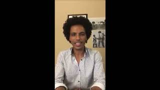 -Maebel Kiflay a  patriotc Eritrean youth feeling good