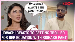 Urvashi Rautela REACTS to getting trolled for her equation with Rishabh Pant, fake news controversy