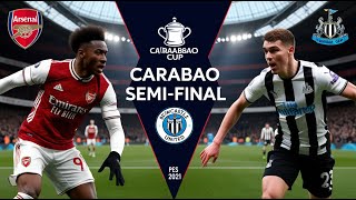 Arsenal vs Newcastle United | PES 2021 Gameplay