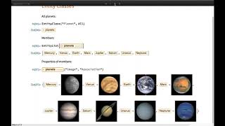 Knowledgebase Query Language and Entities