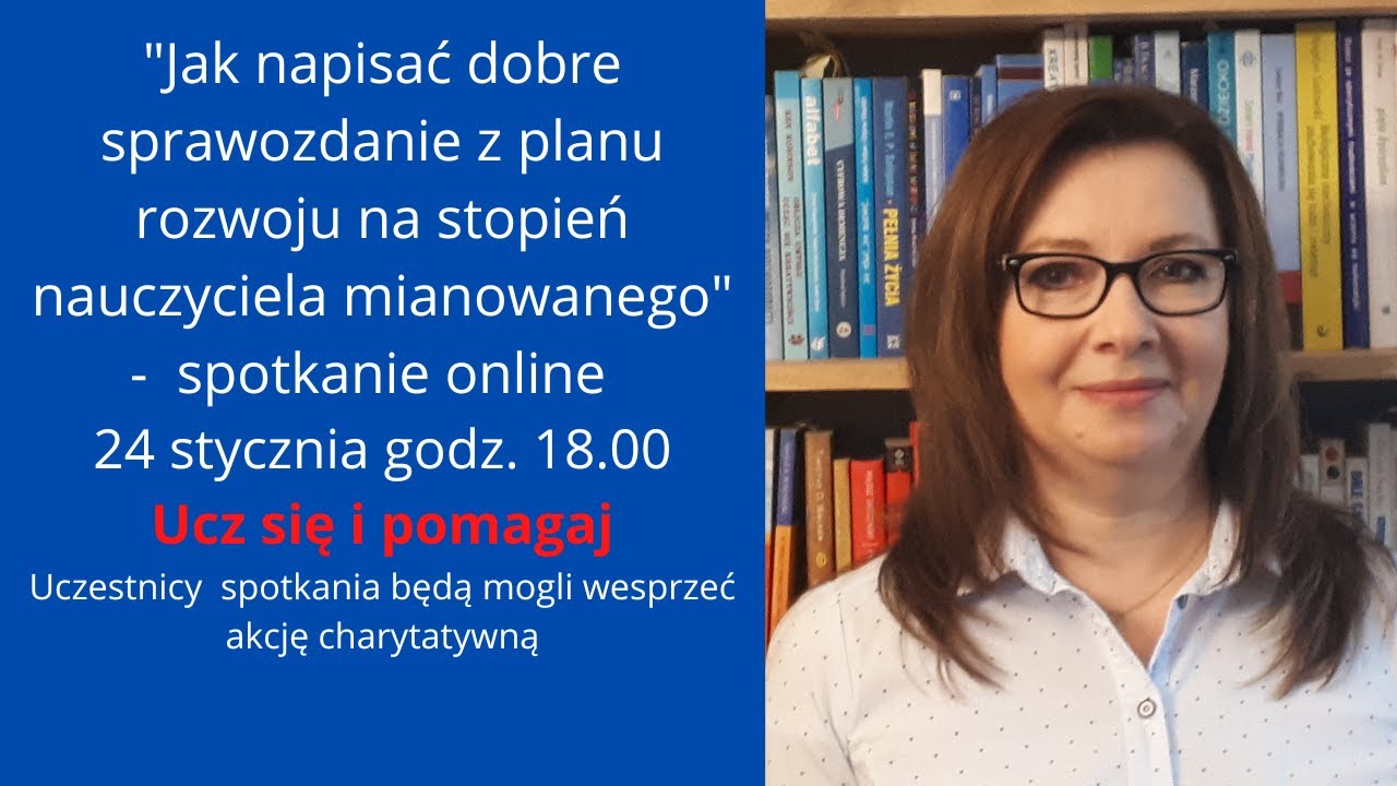 Jak Napisać Dobre Sprawozdanie Z Planu Rozwoju Na Stopień Nauczyciela ...