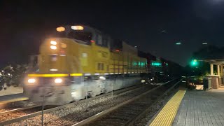 WAMX 6031 and 6023 (new paint) haul WSOR T1 thru Deerfield