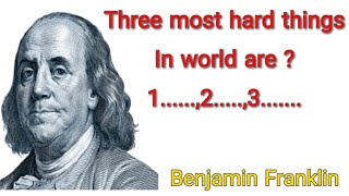 Benjamin Franklin best quotes | words of wisdom | Quotes | Wisdose