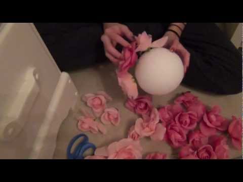 DIY: Flower Ball room decor DIY: Flower Ball room decor