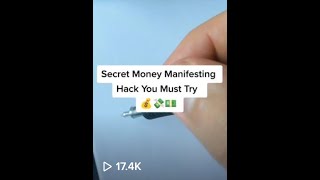 Secret Money Manifestation Technique 💰 (Part 2/2)