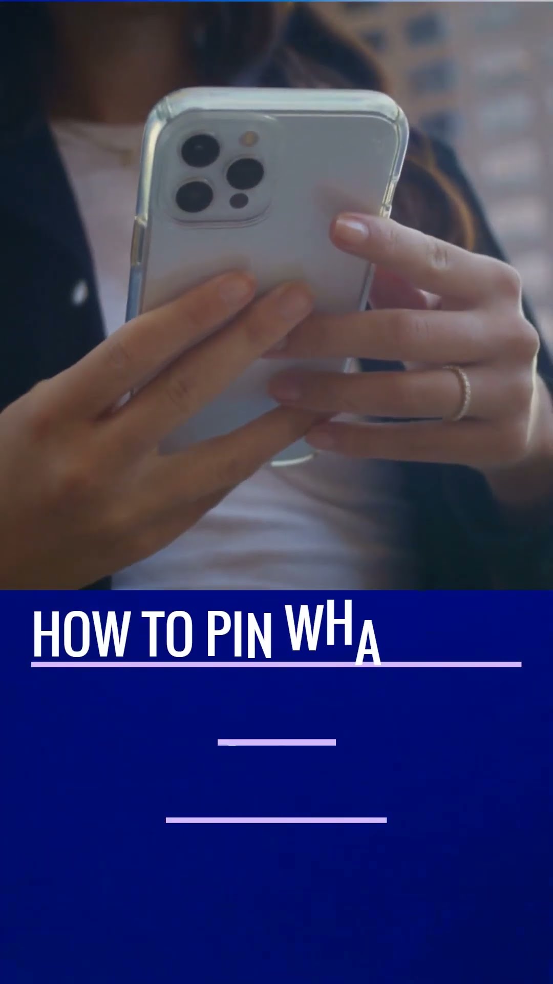 How to pin a chat on WhatsApp (Android and iPhone)