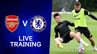 Chelsea Live Training at Stamford Bridge | Arsenal v Chelsea | Premier League