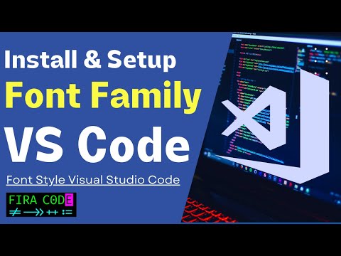 How To Install Font Family In Visual Studio Code How To Change Font How To Install Font Family In Visual Studio Code How To Change Font