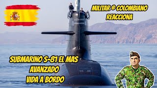 Militar ® Colombiano Reacciona A Submarino S-81 Vida a bordo