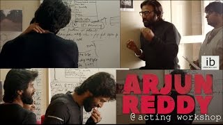 Arjun Reddy at acting workshop | Vijay Devarakonda | Shalini - idlebrain.com