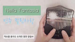 [Nella Fantasia] 악보를 몰라도 숫자만 알면 칼림바중 네번째곡