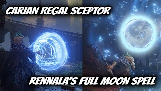 Remembrance of The Full Moon Queen Review | Carian Regal Sceptor & Rennala's Full Moon | Elden Ring