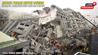 TUHAN MURKA, TAIWAN AMBRUK.! Gempa 6.7 Magnitudo Membelah Kota, Warga Panik Gedung Bergoyang