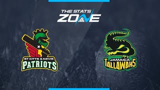 CPL  Live | Jamaica Tallawahs vs St Kitts and Nevis Patriots | Live cpl match 2020