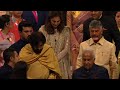 CM Chandrababu Naidu, Pawan Kalyan & Ram Charan at Anant Radhika's Shubh Ashirwad Function