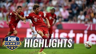 Bayern Munich grab late-winner after controversial penalty awarded - 2015–16 Bundesliga Highlights