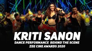 Kriti Sanon | Dance Performance | Behind The Scene | Zee Cine Awards 2020