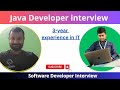 Java Developer 3 year experience knowledge sharing | Java developer interview