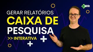 Como Criar Caixa de Pesquisa Interativa para Gerar Relatório no Excel