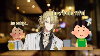 Luca’s awkward interaction and flirts with a cashier 【NIJISANJI EN】