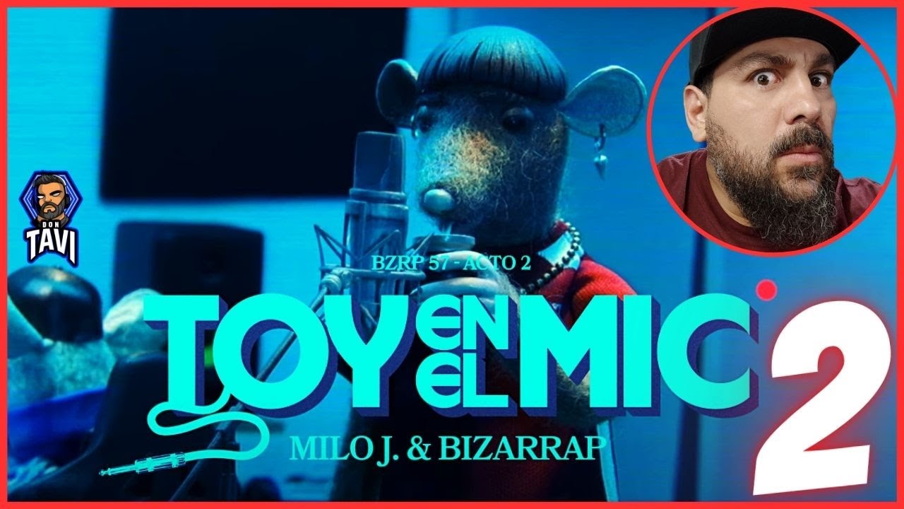 REACCION A TOY EN EL MIC | MILO J || BZRP Music Sessions #57 - YouTube